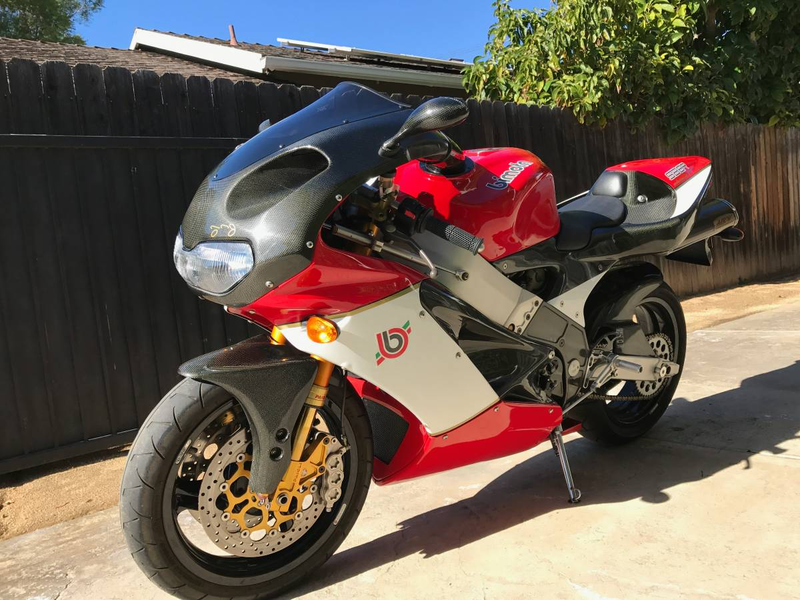 Illustration for article titled For $12,000, Could This 1999 Bimota SB8R's Price Entice You To Bi This Mota?